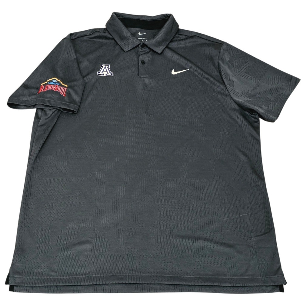 Nike Arizona Wildcats 2010 Alamo Bowl Polo Shirt XL Dri-FIT Football Team
